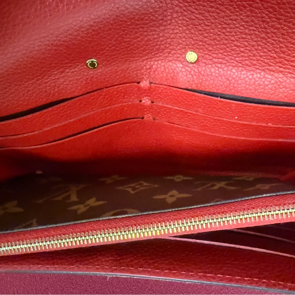 Louis Vuitton Authenticated Pallas Monogram and Red Wallet - Picture 11 of 16